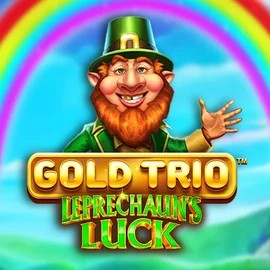 Gold Trio Leprechaun's Luck by Playtech, showcased at festival-play-casino.fr – game logo