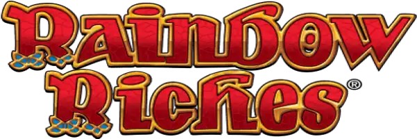 Slingo Rainbow Riches slot logo by Gaming Realms at Festival Play Casino