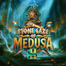 Official Slots logo: Stone Gaze of Medusa 2 by Stakelogic at Festival Play Casino